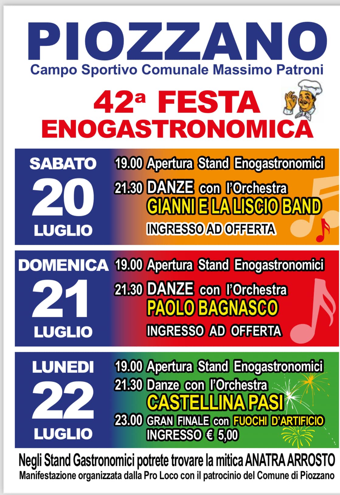 42^ Festa Enogastronomica