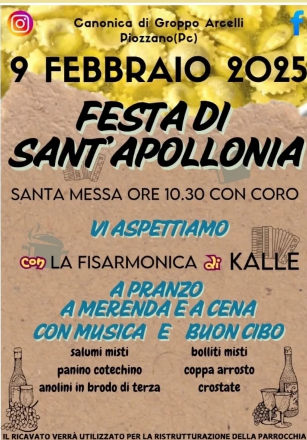 Festa Patronale di Sant' Apollonia in Groppo Arcelli